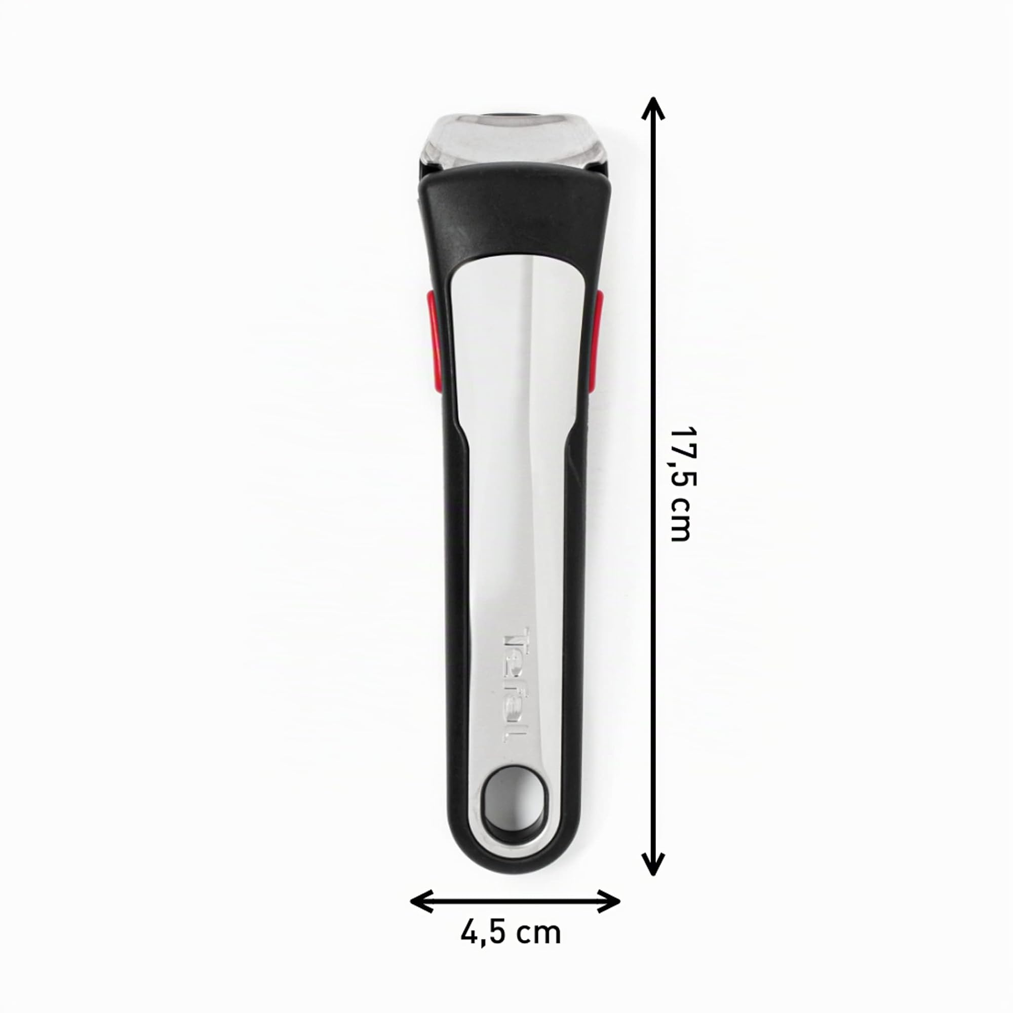 Tefal Ingenio Preference Casserole 22 cm, Empilable, Acier inoxydable, Induction, Polyvalence & Ingenio Poignée amovible Premium noire, Empilable, Verrouillage sécurité 3 points