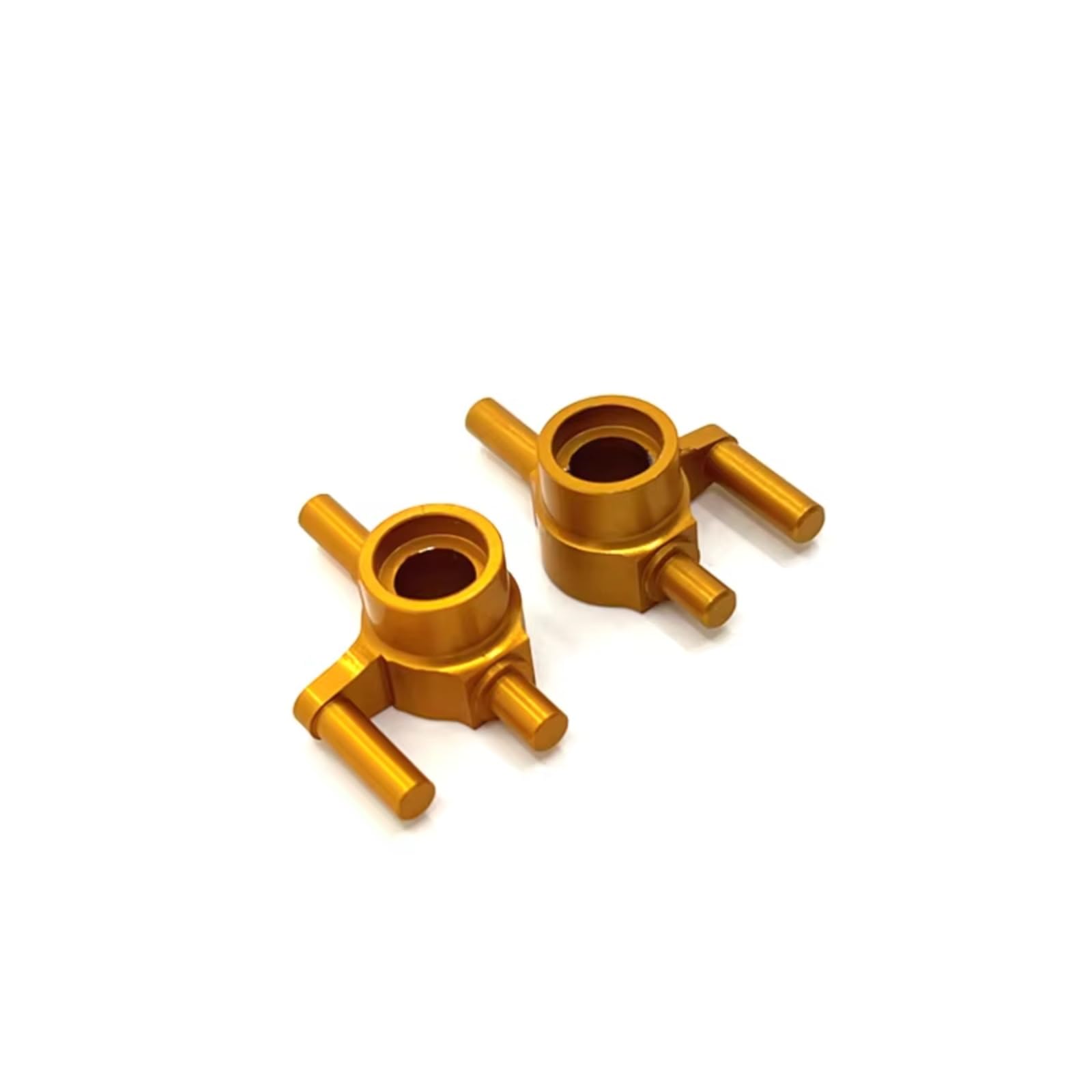 Coppa dello sterzo RC Per MINI-Q 1/28 Sterzo Posteriore In Metallo RC Parti Di Auto Fuoristrada Per Veicoli Cingolati Da Per Corsa Parti E Accessori Aggiornamento Sostituzione E Utilizzo(Yellow)