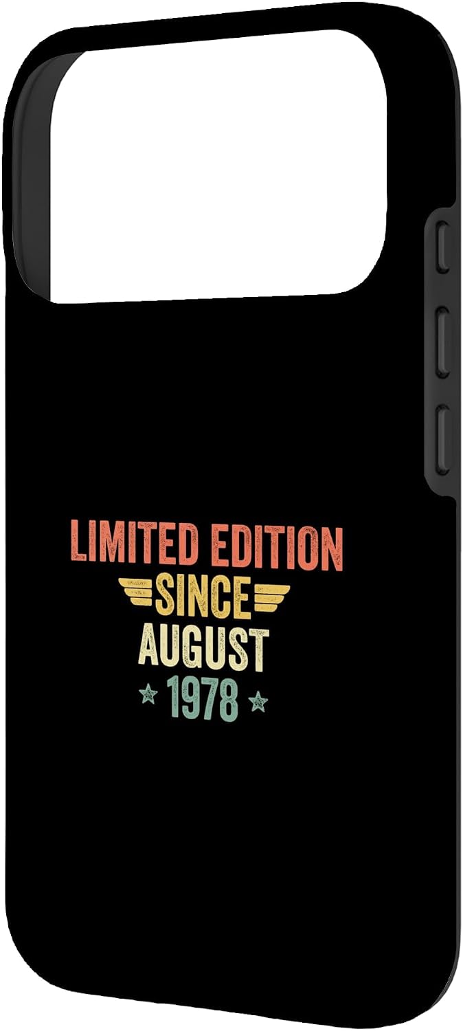 Limited Edition Since August 1978 Case for iPhone 17 Pro image 2