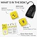 Tekkerlab Soccer Training Dice - Kids Juggling Training Equipment - Boosts Touch, Agility & Coordination - Stocking Stuffer - Soccer Gifts for Boys & Girls