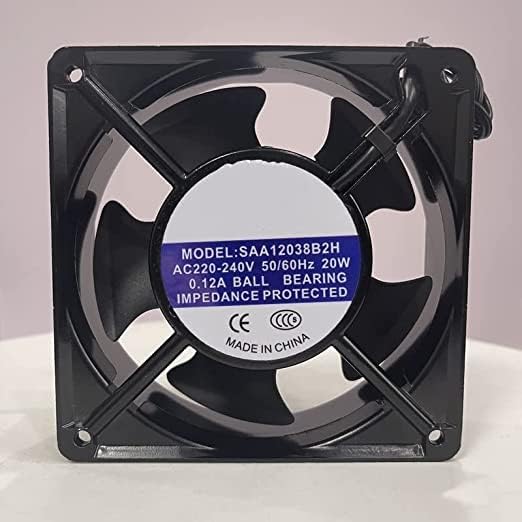 220V 0.12A 20W 12038 Cooling Fan 120X120X38mm
