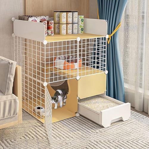 Cat playpen métallique modulable et personnalisable selon la croissance de votre chaton