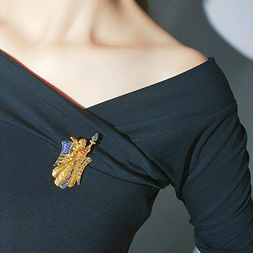 Image of Brooches And Pins For Women Fashion Elegant Flower Broches Lady Costume Jewelry Brooch Pins