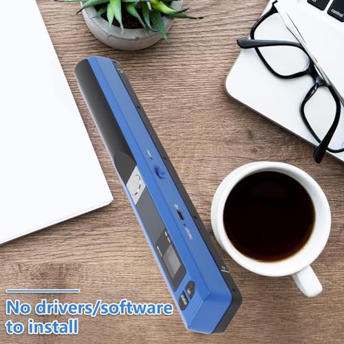 Elprico Escaneo Rápido Escáner Portátil Documento de Mano -Scanner A4 Alta Velocidad para Abogados Estudiantes - imagen 7