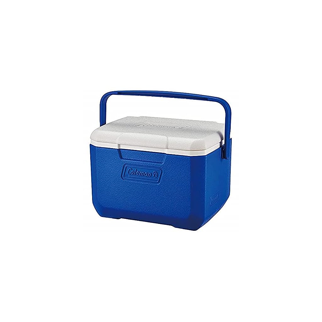 Coleman Performance 6 Personal Cooler, NEW MODEL with hinge lid design, 4 L, Small Cool Box for