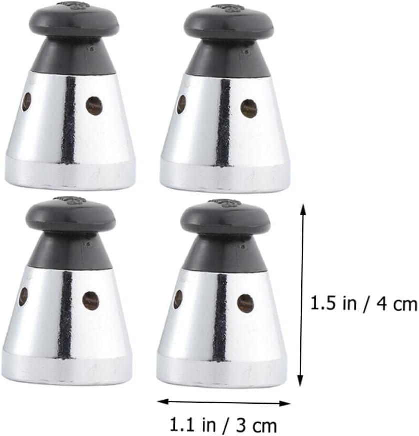 4pcs Pressure Cooker Exhaust Valve Safety Valve Easy to Install Pressure Limiting Accessory for Secure Cooking