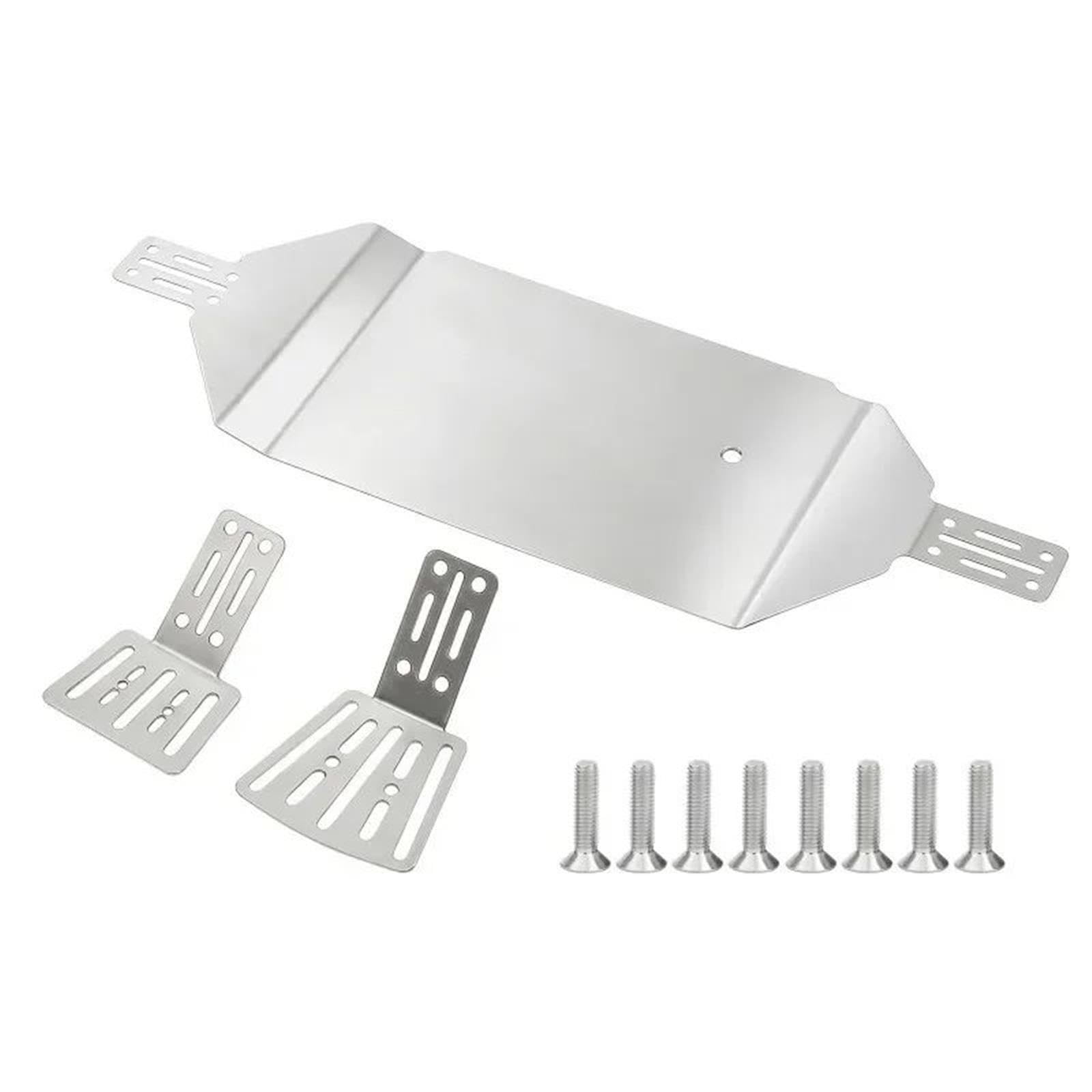 Placa Deslizamiento Chasis Acero Inoxidable para UDIRC GR S12 1/12 RC Kit