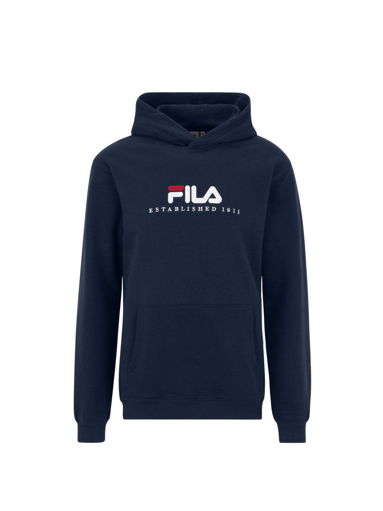 FILA Felpa Unisex Brunssum, Blu, L
