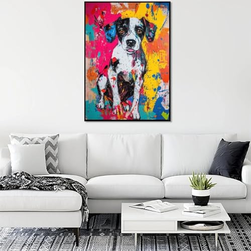 Pointer-Hunde-Puzzles für Teenager, 1000 Puzzles, Lernspielzeug, Familienspiele mit passendem Poster und Quizblatt (38x26cm)