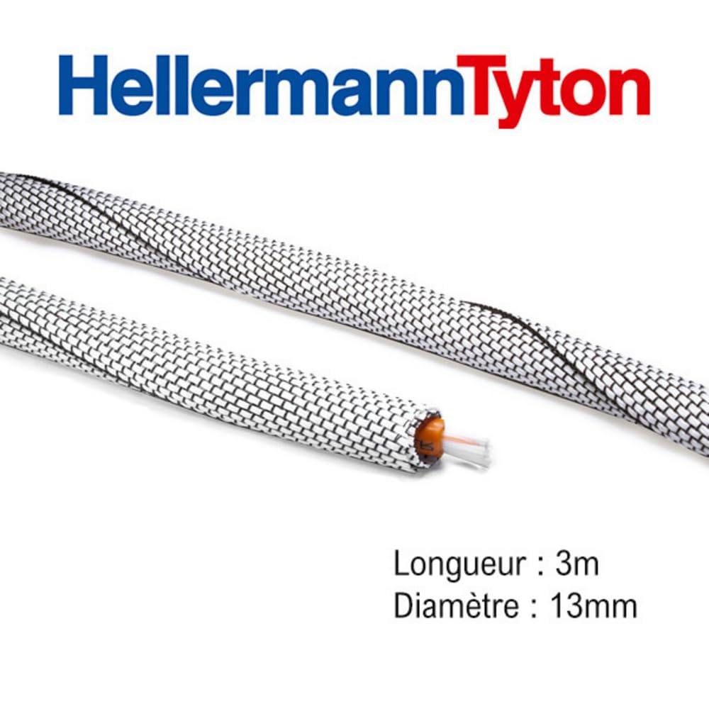 HellermannTyton - Guaina auto-avvolgente 3m Anti-roditori Diametro 13mm