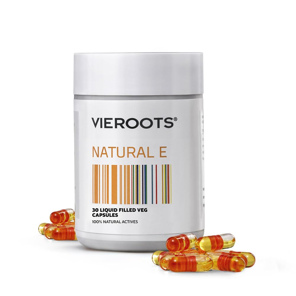 Vitamin E - 30 Veg Capsules | Powerful Antioxidant for Cellular Protection | High Potency Antioxidant Supplement for Skin, Hair, and Immunity | 100% Natural Actives | Health Supplement for Energy, Immunity & Wellness-image-45
