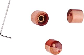 Botão de Controle de Guitarra Botão de Controle de Guitarra Topo de Controle de Guitarra Botão de Controle de Volume de Guitarra Topo de Controle de Guitarra 3pcs Botão de (GD417)