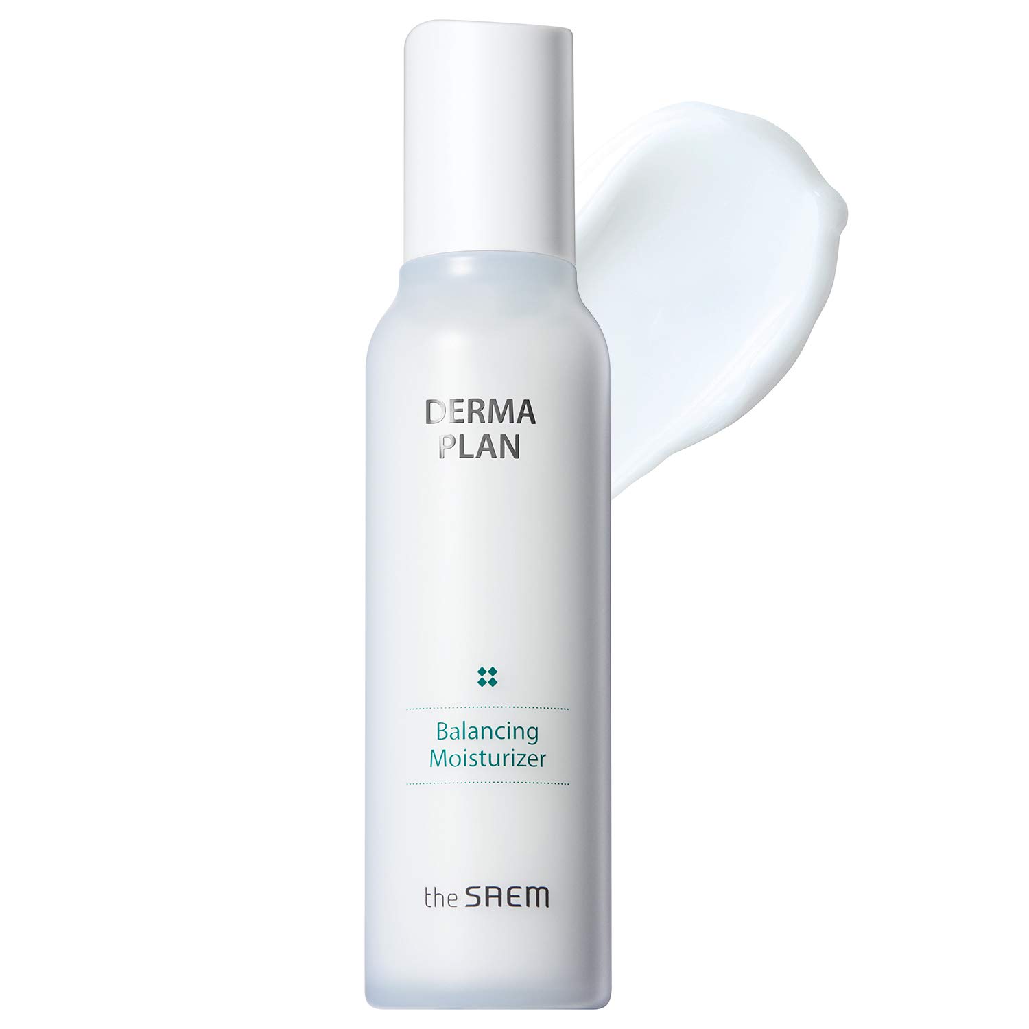 the SAEM Derma Plan Balancing Moisturizer 130ml / 4.39oz - Calming and Hydrating Facial Lotion for Damaged Skin, Vegan and Hypoallergenic Skin Care
