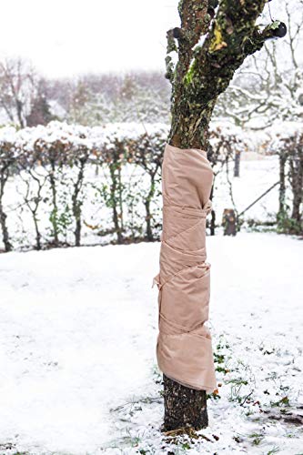 Meister Winterschutzvlies 5 x 1,5 m - 30 g/m² - PP - Idealer Frostschutz von Pflanzen & Gewächsen - Nachhaltige Wärmespeicherung - Mehrfach verwendbar / Frostschutz / Schutzhaube / FLOR80270