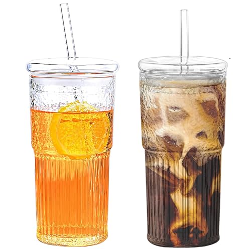 2PCS Borosilicate Glass Tumblers