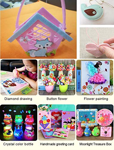 QDTD Feltro in Fogli Colorato 1m di Larghezza