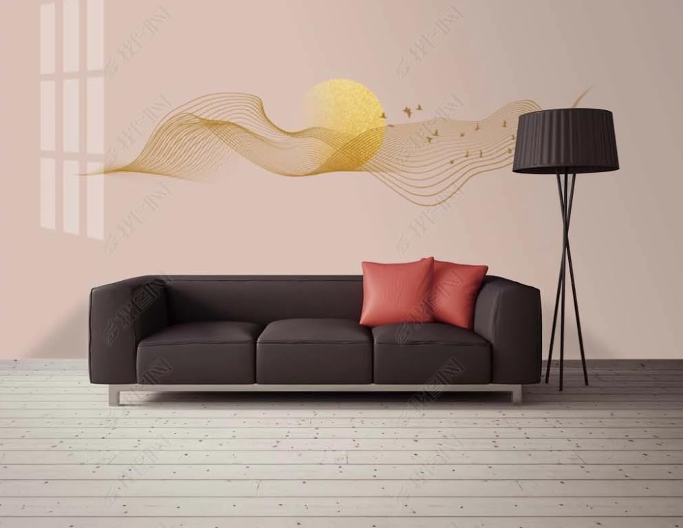 Papier peint intissé zen pour créer un salon panoramique relaxant
