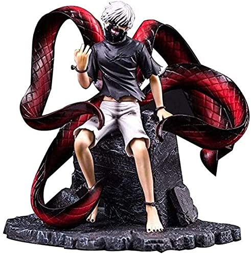 Anime Action Figure Model Tokyo Ghoul Anime Action Figure Ken Kaneki Figure Collectible Model Character Statue Toys Desktop Ornaments 26cm