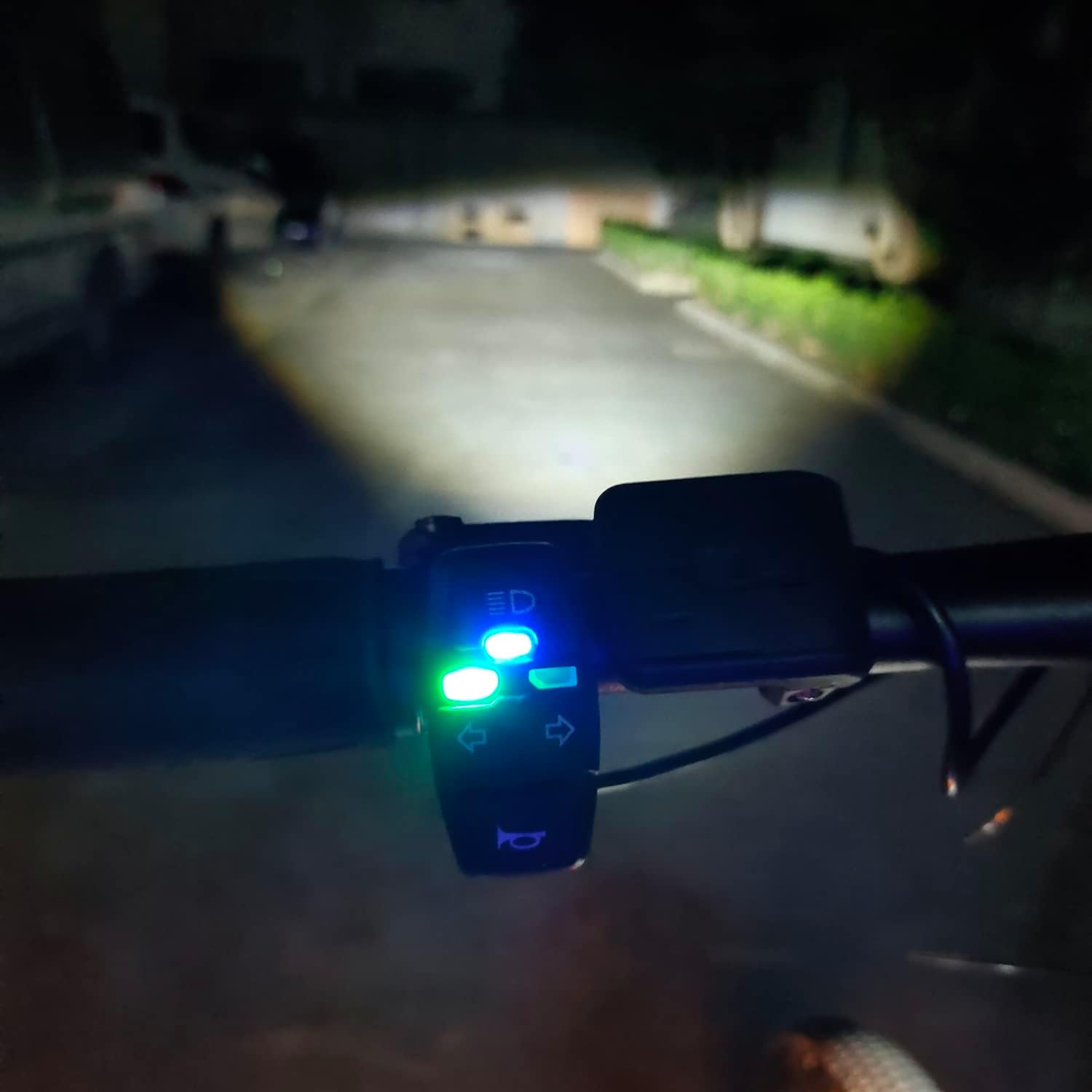 ebike 24V/36V/48V/52V/60V Light Kits with Waterproof Cable for Bafang and KT