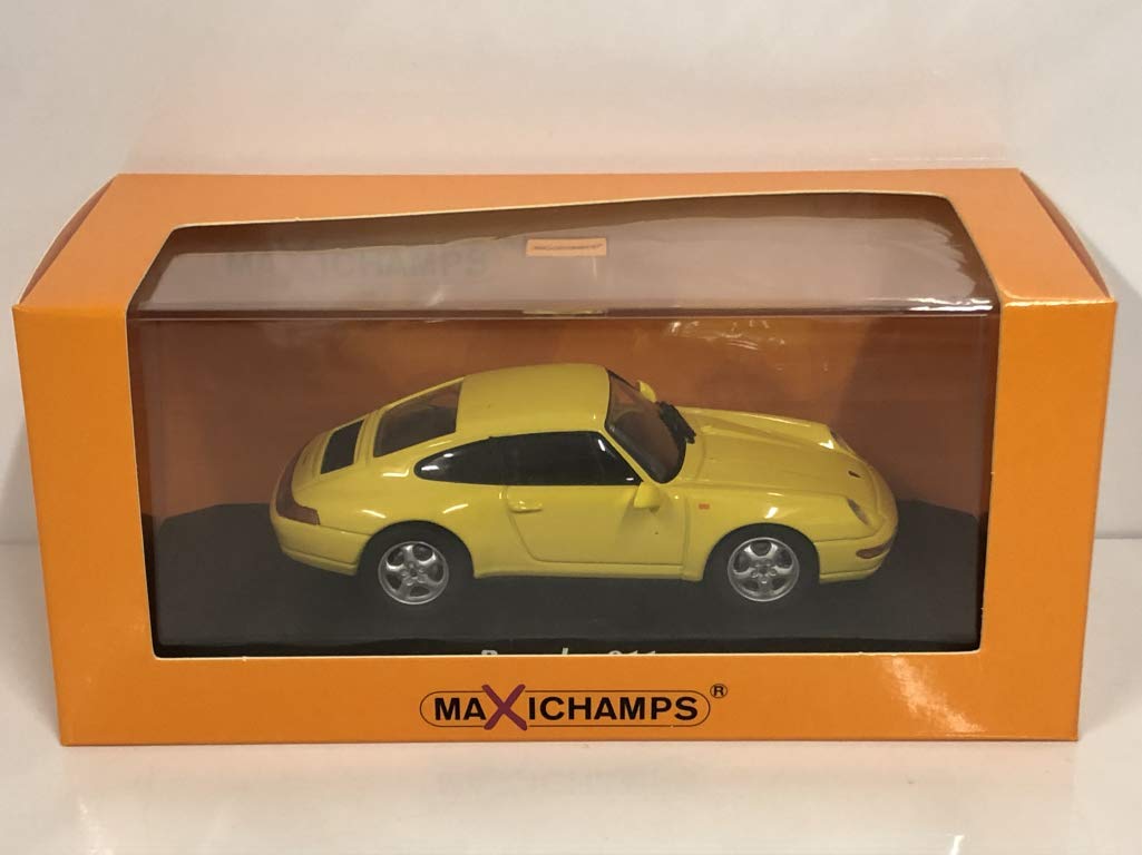 Amazon | マキシチャンプス 1/43 ポルシェ 911 (993) 1993 イエロー