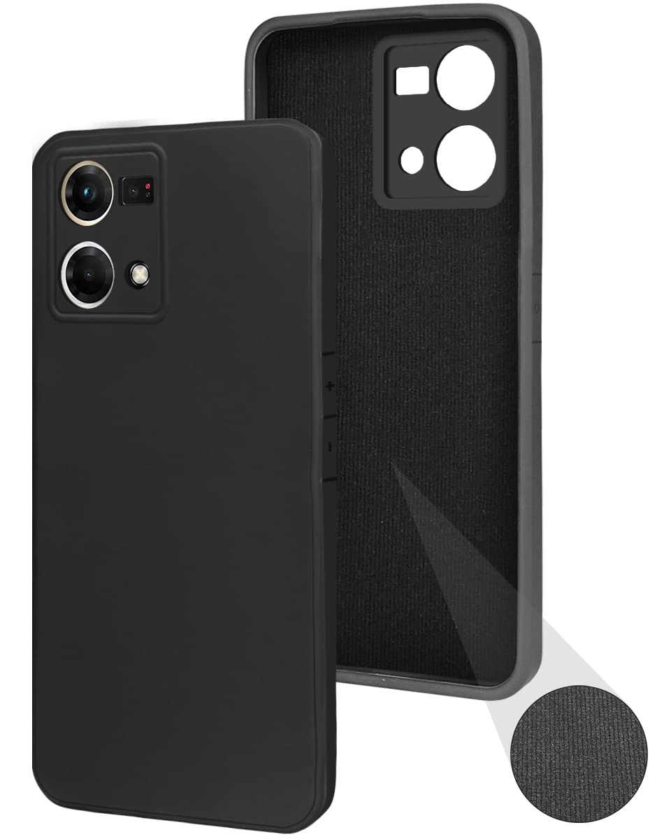 Jkobi Back Cover Case for Oppo F21 Pro 4G | F21s Pro (Inside Fiber Cloth | Smooth Matte Finish | Elegant Professional Look |Black) (B0B2KJ4696) Amazon Price History, Amazon Price Tracker
