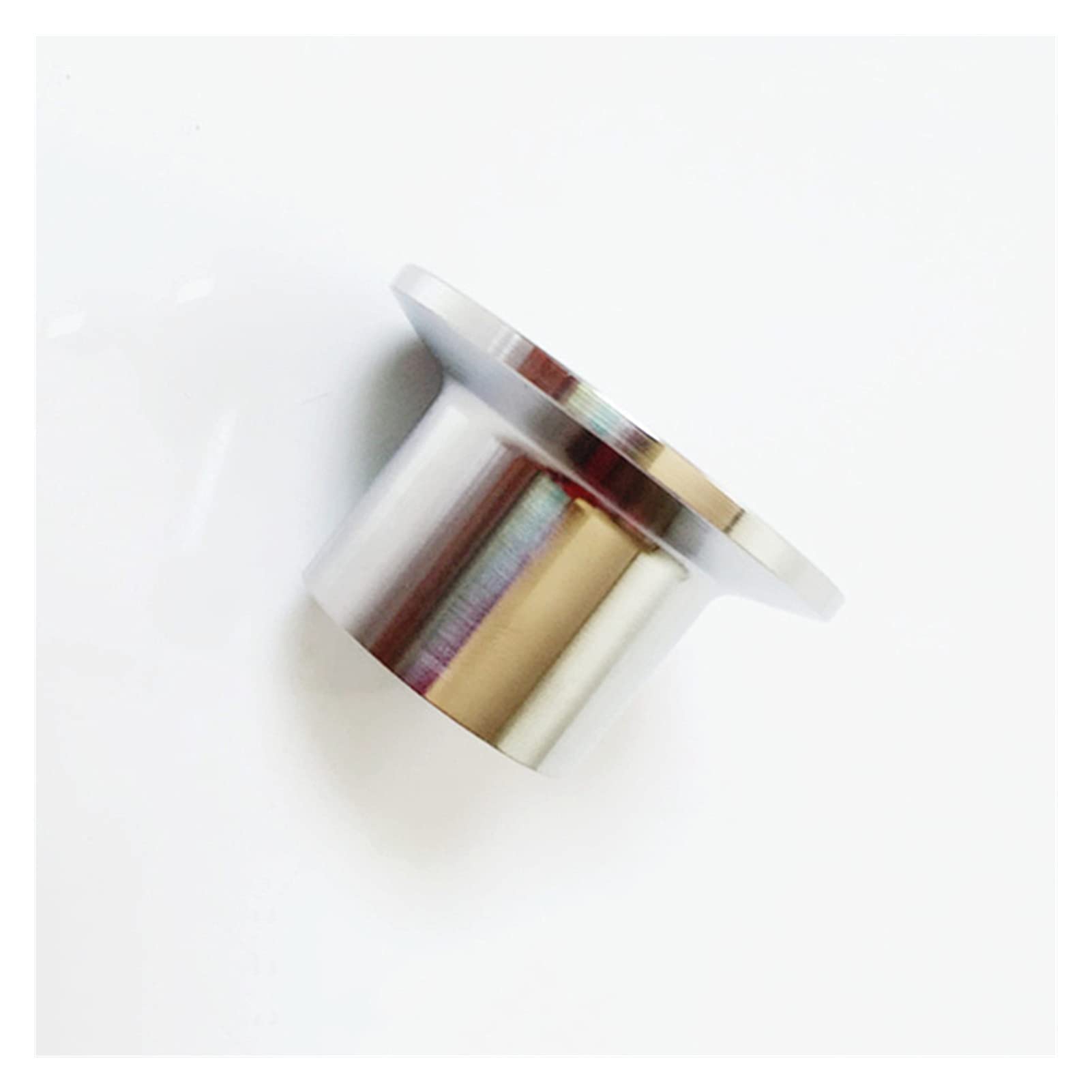 Accesorios de tubería TUBO DE 102MM TUBO DE LA LONGITUD 28.6mm de acero inoxidable SOLDADURA Conector de la férula del conector de la tubería 4 "TRI PINTURA Boquilla de grifo de manguera de jardín