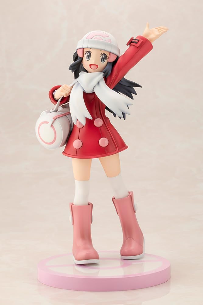 Pokemon Series ARTFX J Hikari with Naetor, 1/8 Scale, PVC Pre-painted Complete Figure, PV066