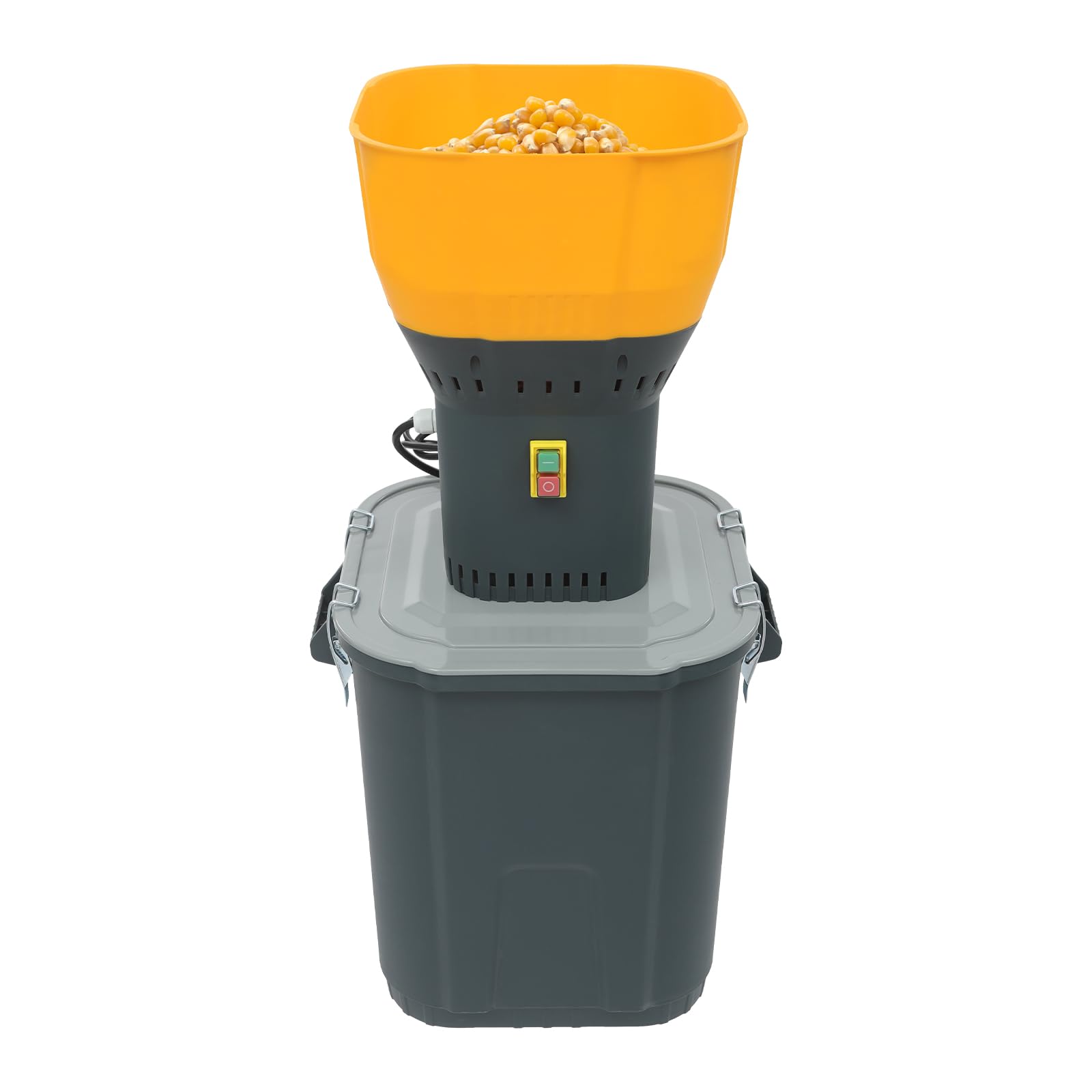 Getreidemühle 45L, 1300W Grinder mit 5 Sieben, Hochleistungs Gewürzmühle Elektrisch für Mais Weizen Pfeffer, Haushalt & Kleine Landwirtschaftliche Betriebe