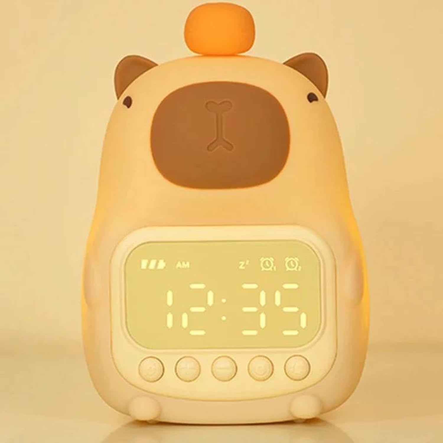 One94Store Bear Shape Digital Alarm Clock with LED Display & Night Light | Snooze, Timer, Temperature | Kids Bedside Clock for Bedroom & Home Décor-image-26