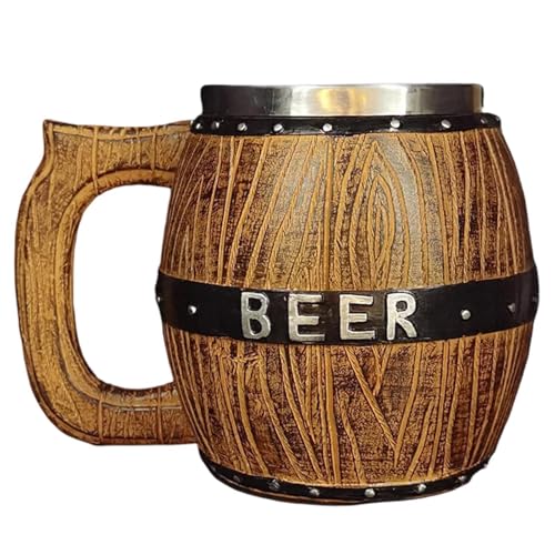 Taza de cerveza indestructible de acero inoxidable contra roturas 2