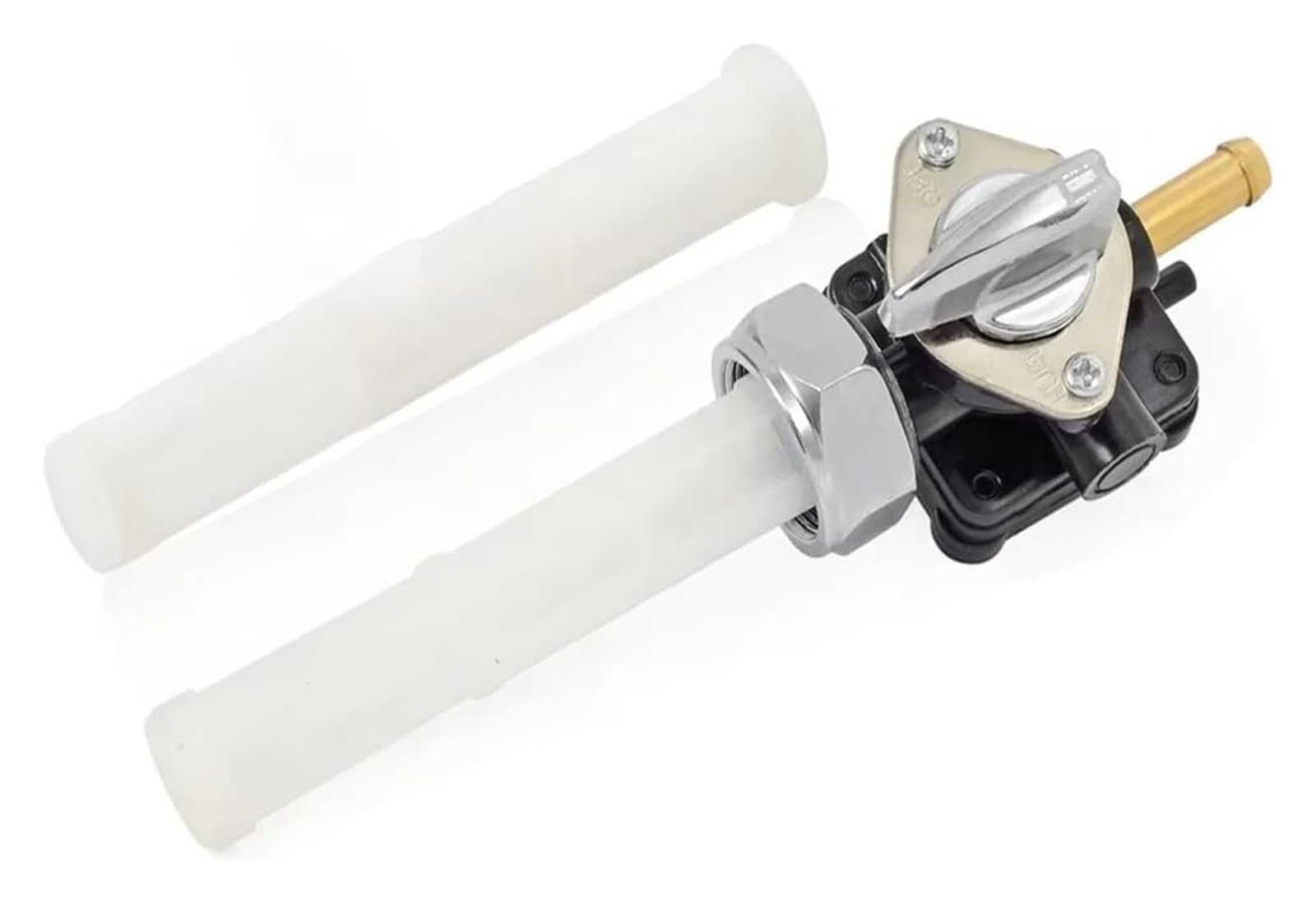para Sportster XL 883 XLH883 para 1200 XLH1200 Válvula De Purga Combustible Grifo 22 Mm Bomba Salida Recta Gasolina Grifo Tanque