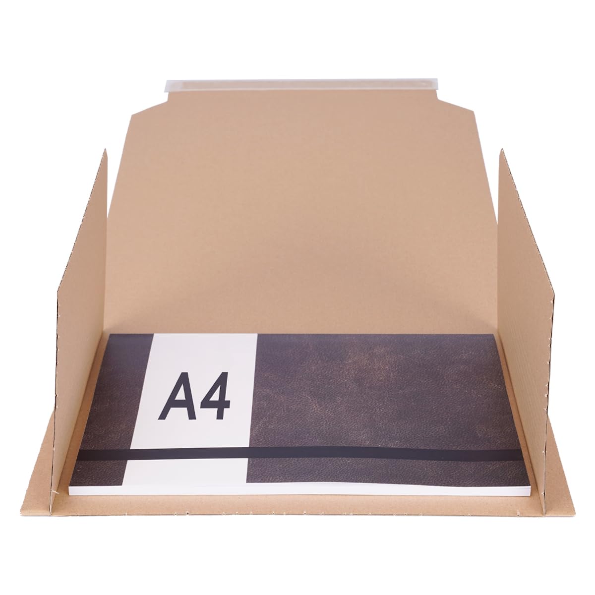 verpacking embalajes para libros 310 x 250 x 20-70 mm DIN A4 BV-4 marrón [tamaño y cantidad a elegir] embalaje envolvente envío 100 unidades