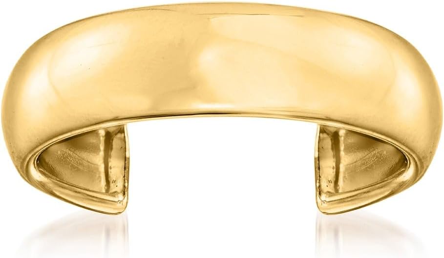 Ross-Simons Pure Collection 14kt Yellow Gold Adjustable Toe Ring