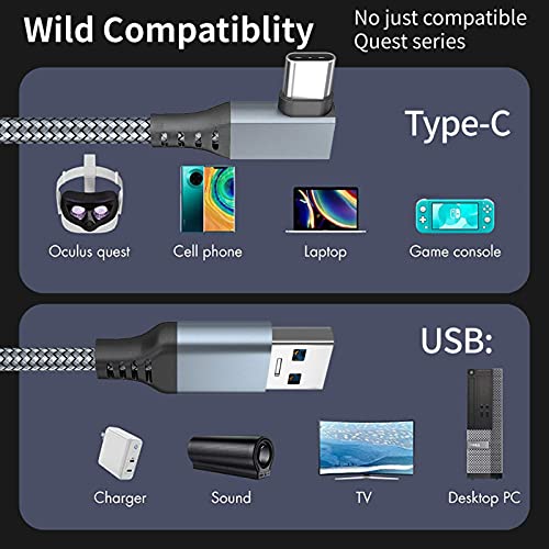 Link-kabel voor Oculus Quest 2 VR, 5M USB 3.0 5Gbps Fast Charging Gaming Cable, Computer Game Line - Image 4
