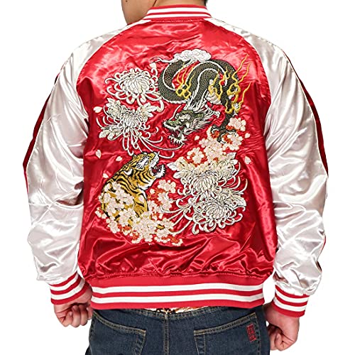 [�ؒ�����] �O ���ڂ� �X�J�W���� �a�� �����Y ���� �h�J �X�[�x�j�A�W���P�b�g 9001811-���b�h-XL