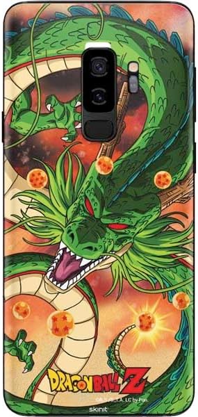 Skinit Calcomanía para teléfono compatible con Galaxy S9 Plus, diseño oficial de Dragon Ball Z One Wish Shenron