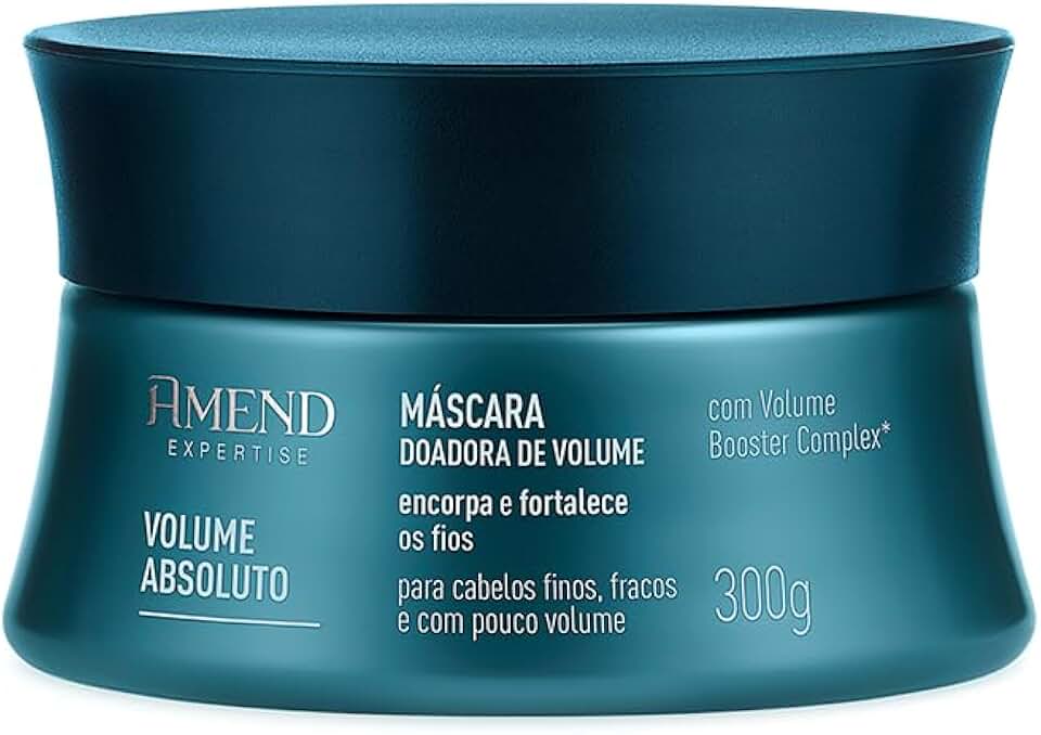 Máscara Amend, Doadora De Volume Expertise Volume Absoluto, 300g