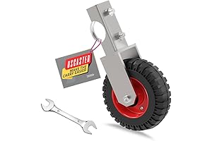 Heavy-Duty Cattle Gate Wheel for Unwavering Farm Gate Stability