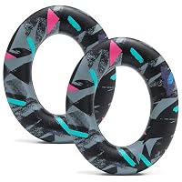 WC PadZ Momentum 4 & 5 – Ohrpolster für Sennheiser Momentum 4 & 5 | Von Wicked Cushions | Verbesserter Komfort und Schallisolierung | 90's Black – Ansicht 8