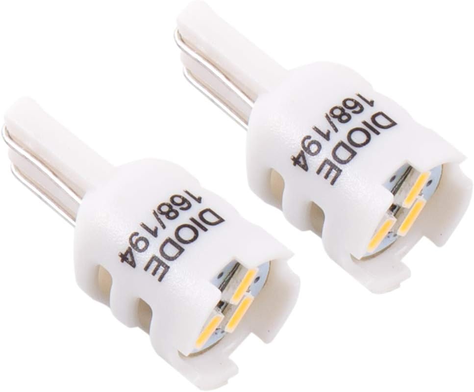 Diode Dynamics License Plate LEDs compatible with Ford F-150 2018-2024 (pair), 194 HP5 Pure White (5000K)