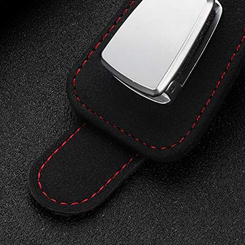 oshhni Óculos de Sol, óculos, Porta-óculos para Suporte para Viseira de Carro - Preto