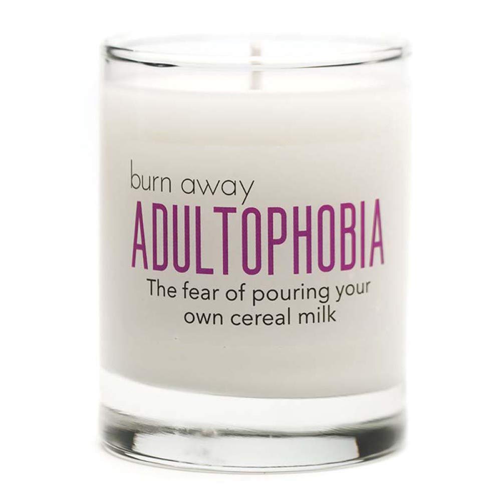 Whiskey River Soap Co.Phobia Candle - (ADULTOPHOBIA), 2 oz (wrADU-V)