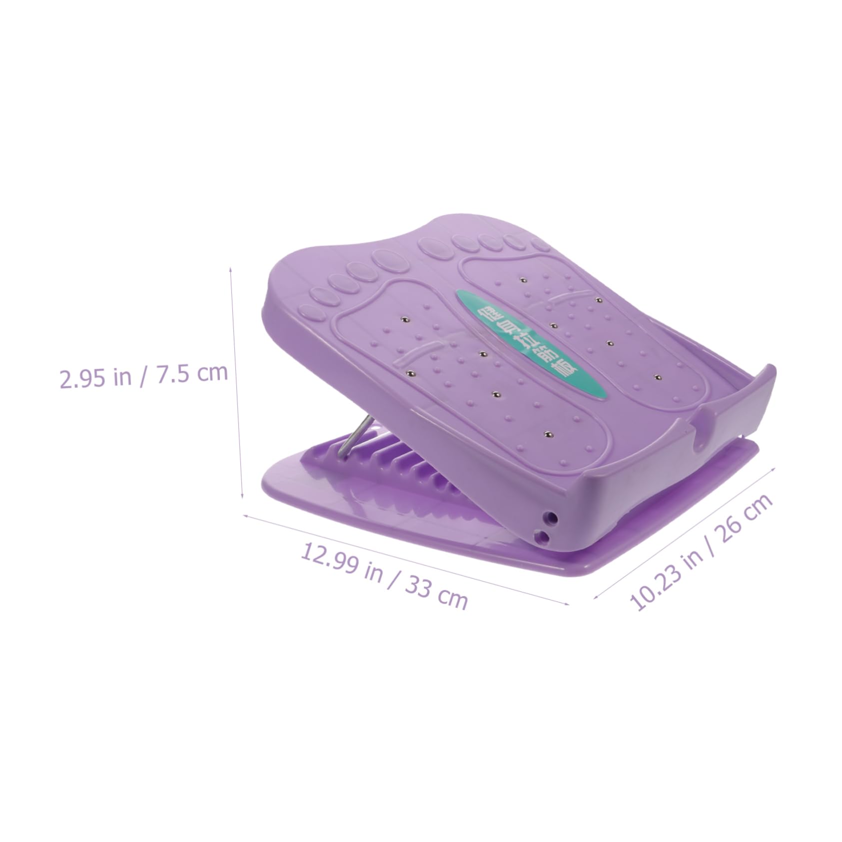 NAMOARLY Professional Fitness Tilt Pedal Foot Board for Dancers Incline Board Portable Leg Exercise Boards Ankle Foot Calf