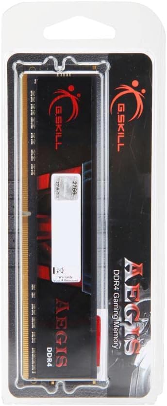 G.SKILL Aegis, 16GB (1 x 16GB) DDR4-2666MHz 288-Pin SDRAM CL19 Desktop Memory thumbnail 3