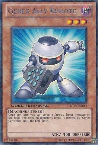 Amazon.com: Yu-Gi-Oh! - Genex Ally Remote (DT04-EN011) - Duel Terminal  4-1st Edition