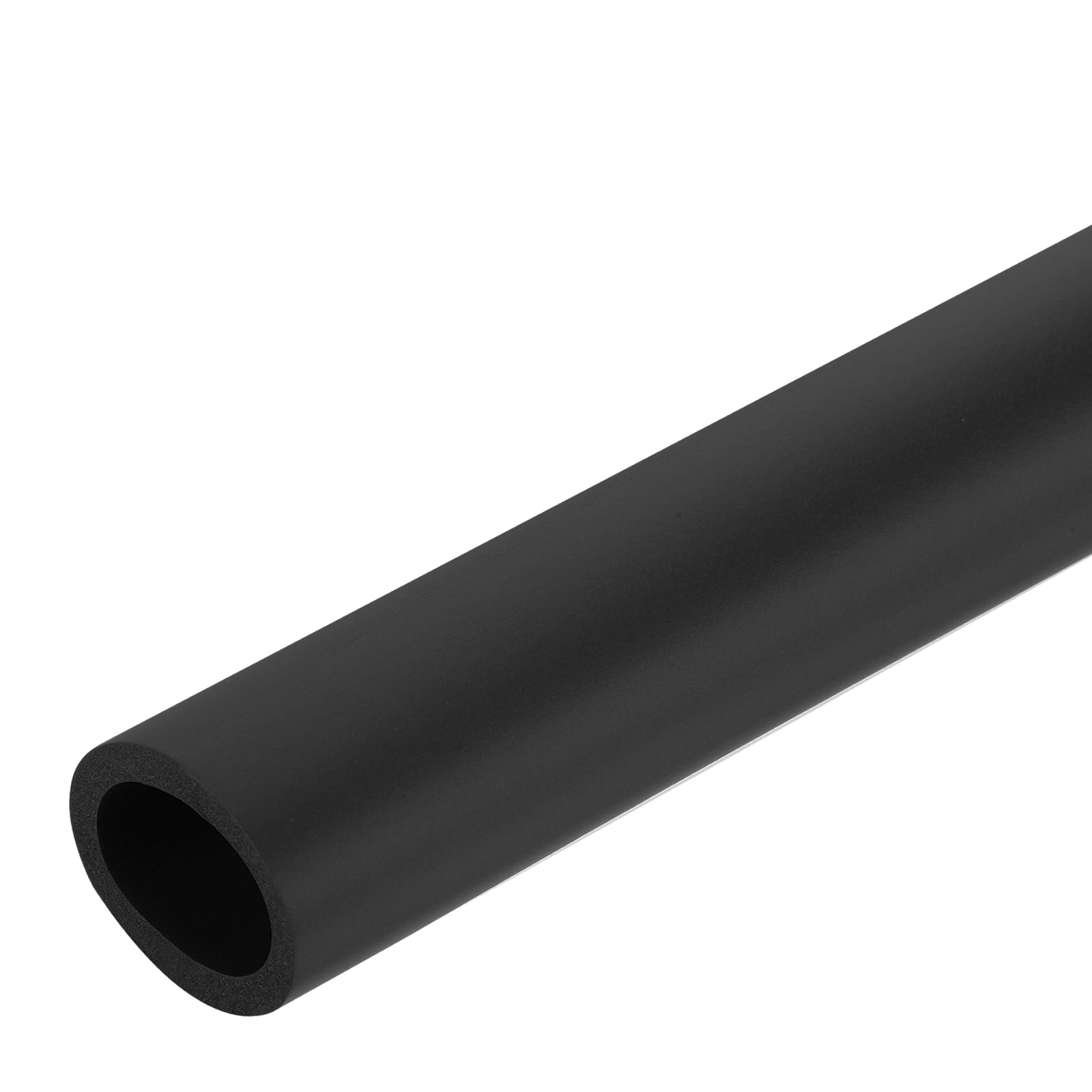 uxcell Foam Tubing for Handle Grip Support,28mm(1 1/8") ID 38mm(1 1/2") OD 0.3 Meter/1ft Length Black