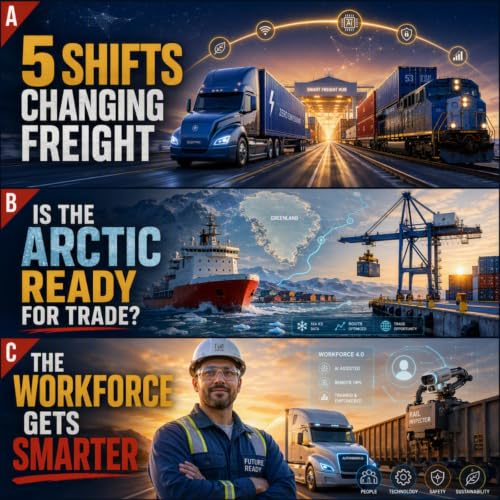 The Next Freight Frontier Is Here: Five Workforce Shifts From Smart Rail to Arctic Trade