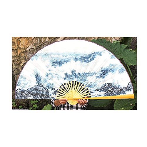 Set 3 Ventagli Cinesi Pieghevoli Da Parete – Decorazione In Carta E Bambù Per Feste E Sfondi Fotografici