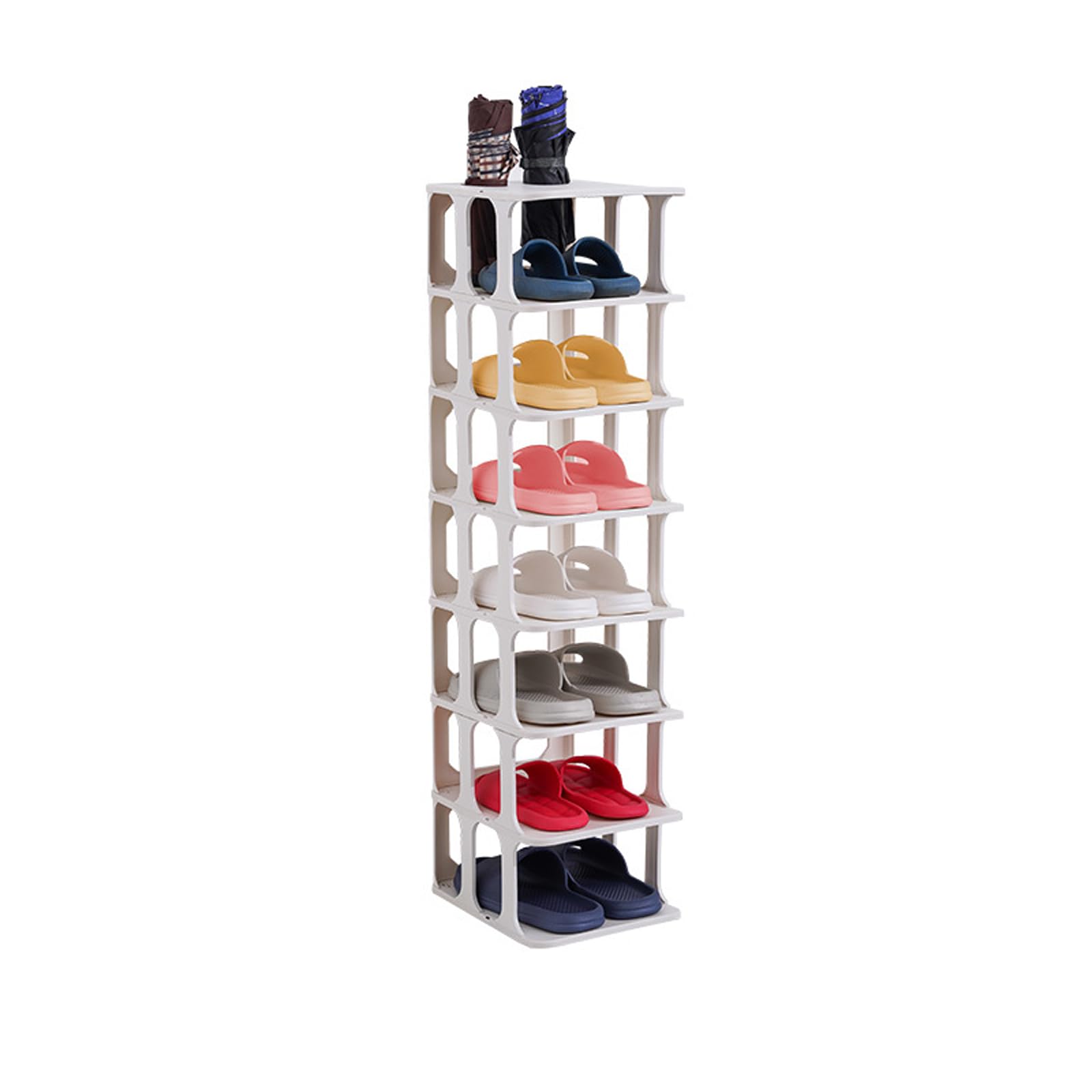 Design durable et élégant avec cette étagère à chaussures verticale pour placard moderne