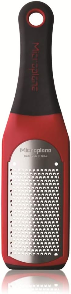 Microplane Artisan Fine Grater, Red
